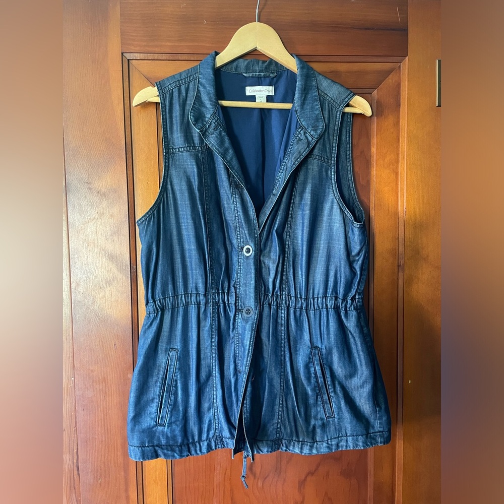Denim Vest - Coldwater Creek